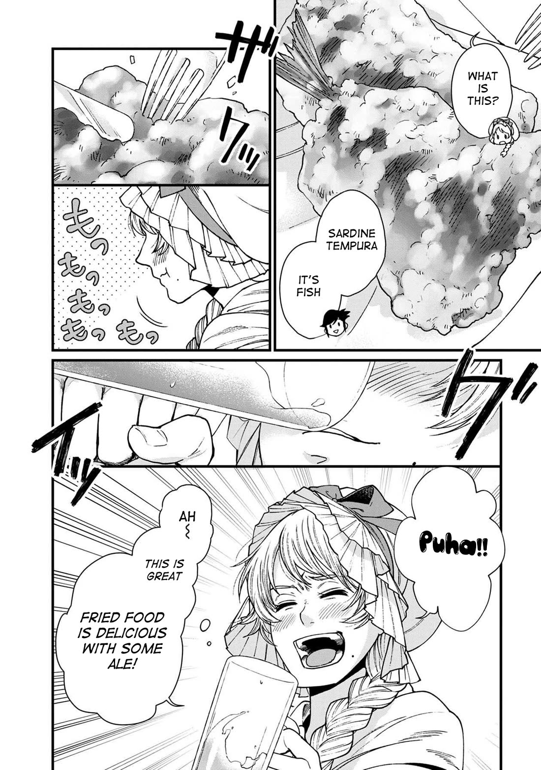 Isekai Izakaya "Gen" Chapter 28 page 14 - Chapter 28: Gluttonous Princess