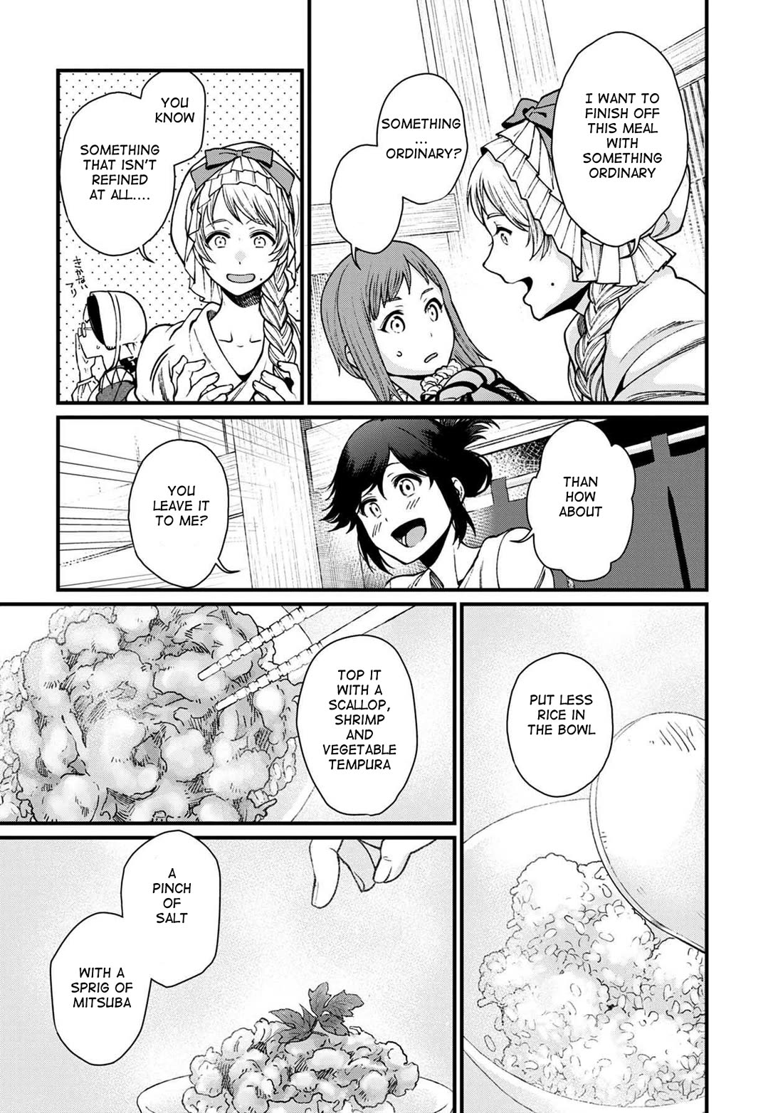 Isekai Izakaya "Gen" Chapter 28 page 17 - Chapter 28: Gluttonous Princess
