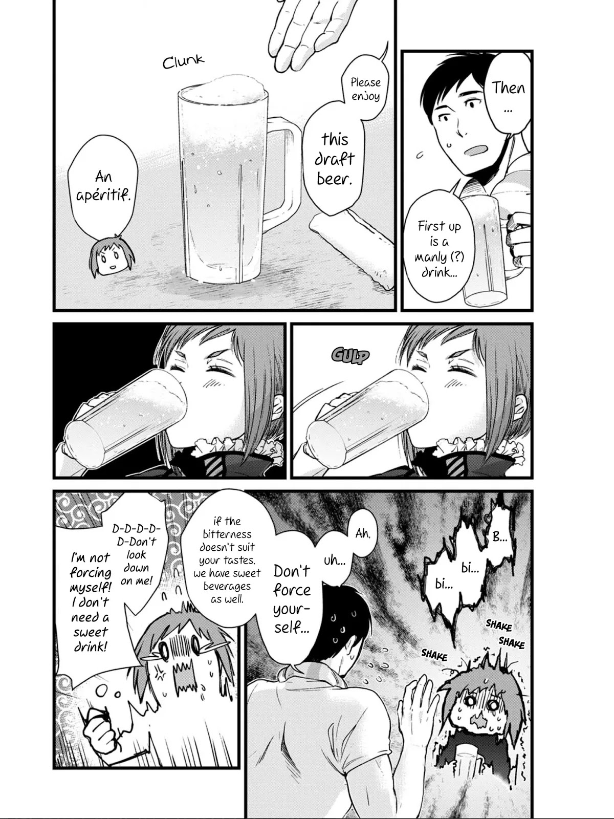 Isekai Izakaya "Gen" Chapter 3 page 12 - Chapter 3: A Knight's Dignity