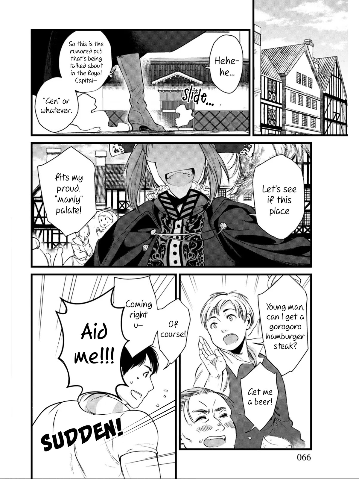 Isekai Izakaya "Gen" Chapter 3 page 8 - Chapter 3: A Knight's Dignity