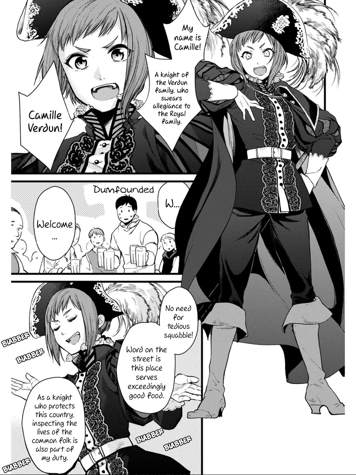Isekai Izakaya "Gen" Chapter 3 page 9 - Chapter 3: A Knight's Dignity