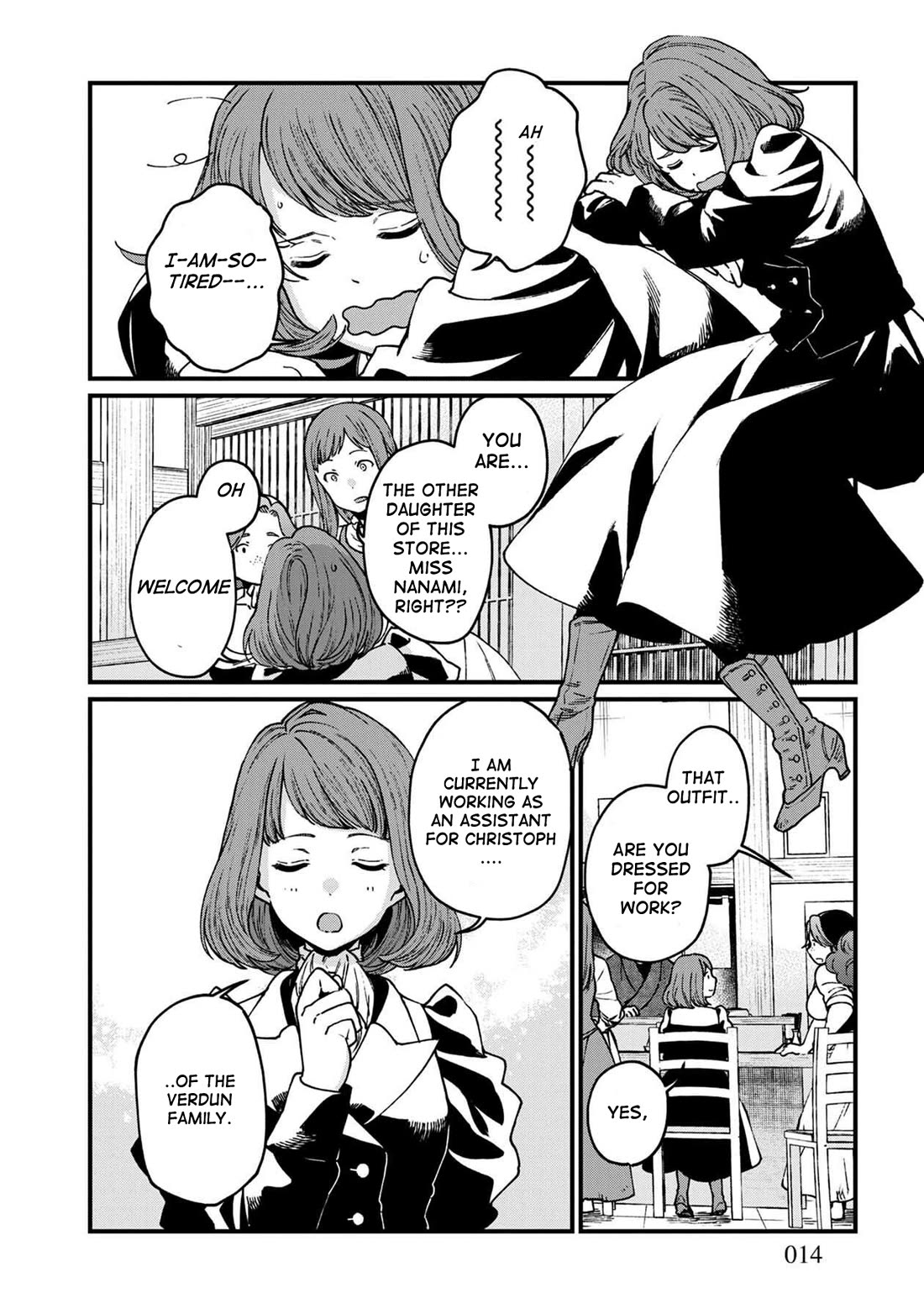 Isekai Izakaya "Gen" Chapter 31 page 13 - Chapter 31: Celebrating a New Job