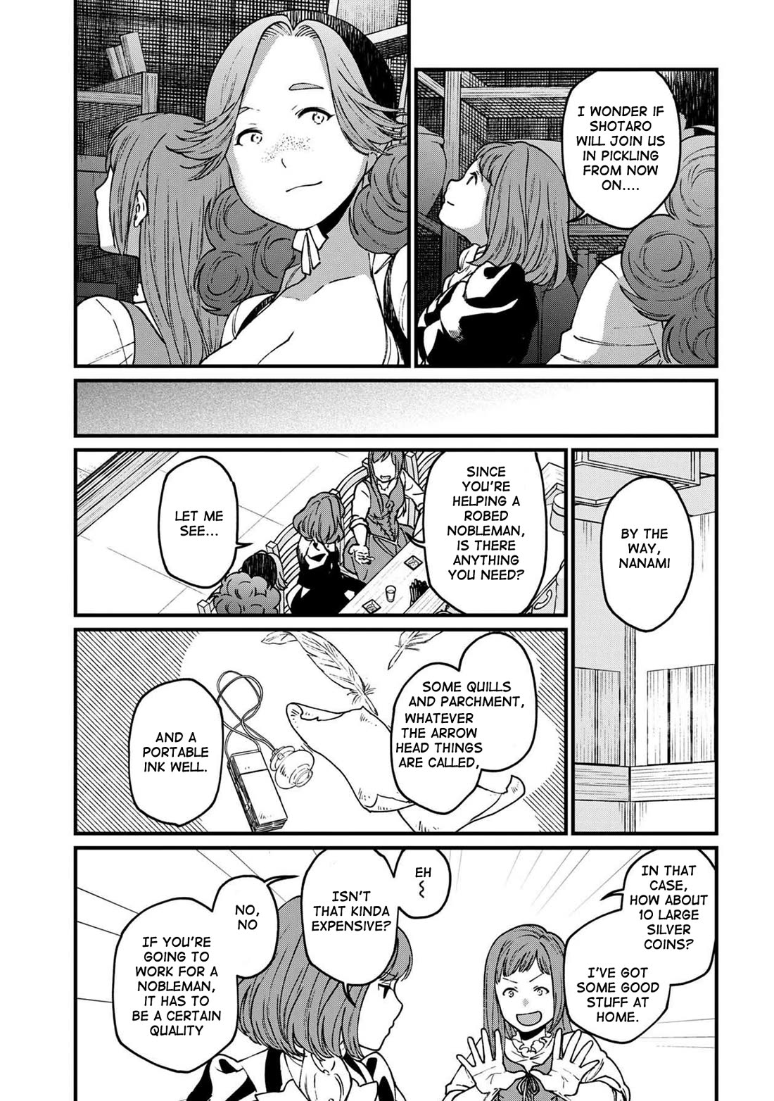 Isekai Izakaya "Gen" Chapter 31 page 19 - Chapter 31: Celebrating a New Job