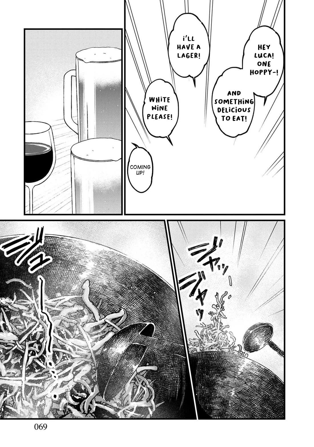 Isekai Izakaya "Gen" Chapter 34 page 10 - Chapter 34: 3 People and Secret Life