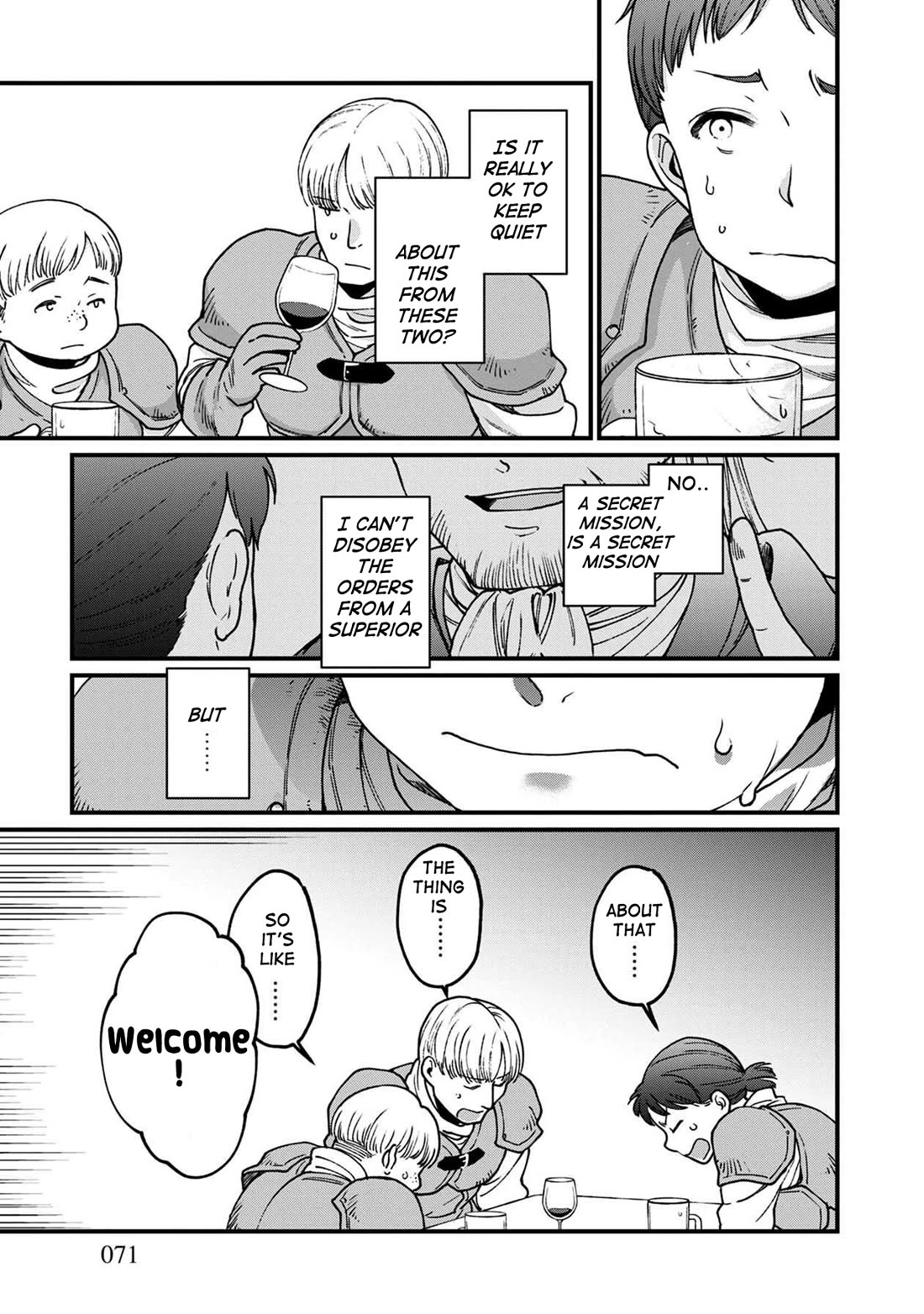 Isekai Izakaya "Gen" Chapter 34 page 12 - Chapter 34: 3 People and Secret Life