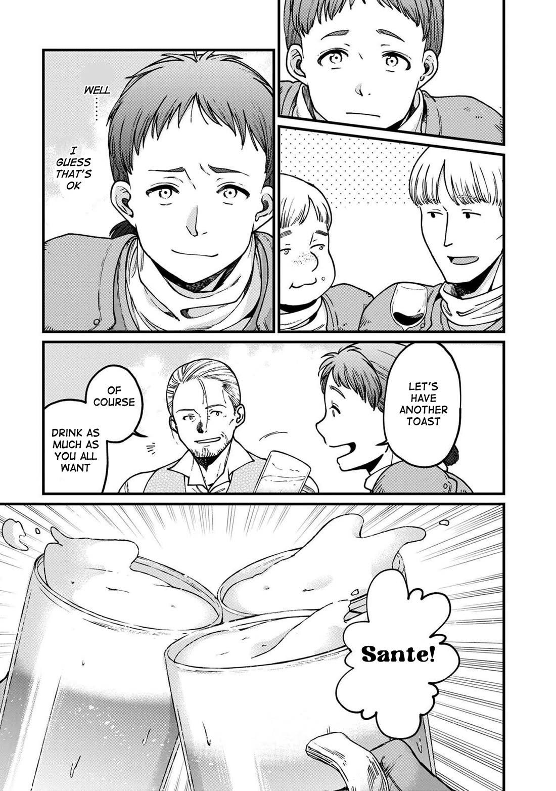 Isekai Izakaya "Gen" Chapter 34 page 18 - Chapter 34: 3 People and Secret Life