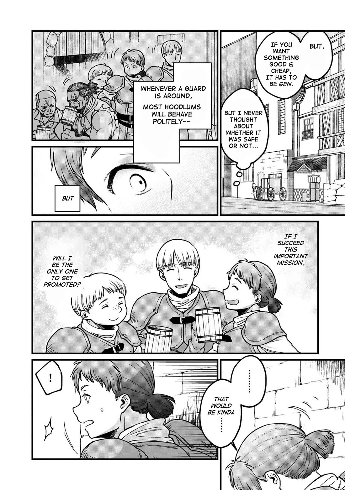 Isekai Izakaya "Gen" Chapter 34 page 5 - Chapter 34: 3 People and Secret Life