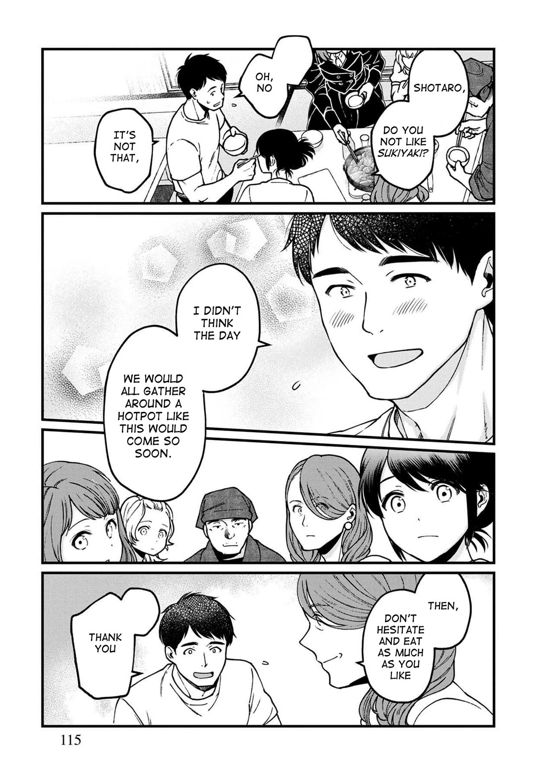 Isekai Izakaya "Gen" Chapter 36 page 12 - Chapter 36: Sukiyaki with Raw Egg & Rice