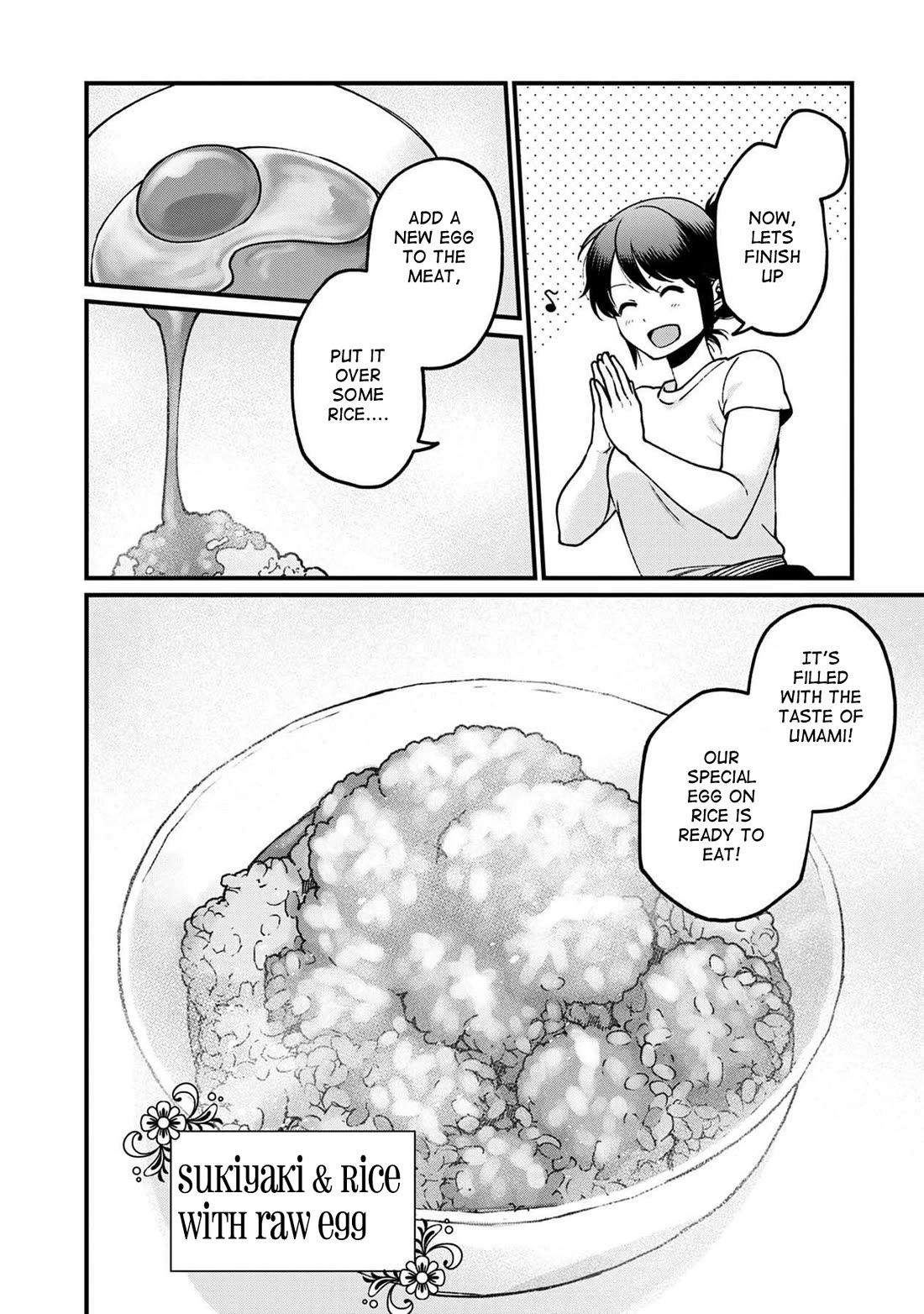 Isekai Izakaya "Gen" Chapter 36 page 15 - Chapter 36: Sukiyaki with Raw Egg & Rice