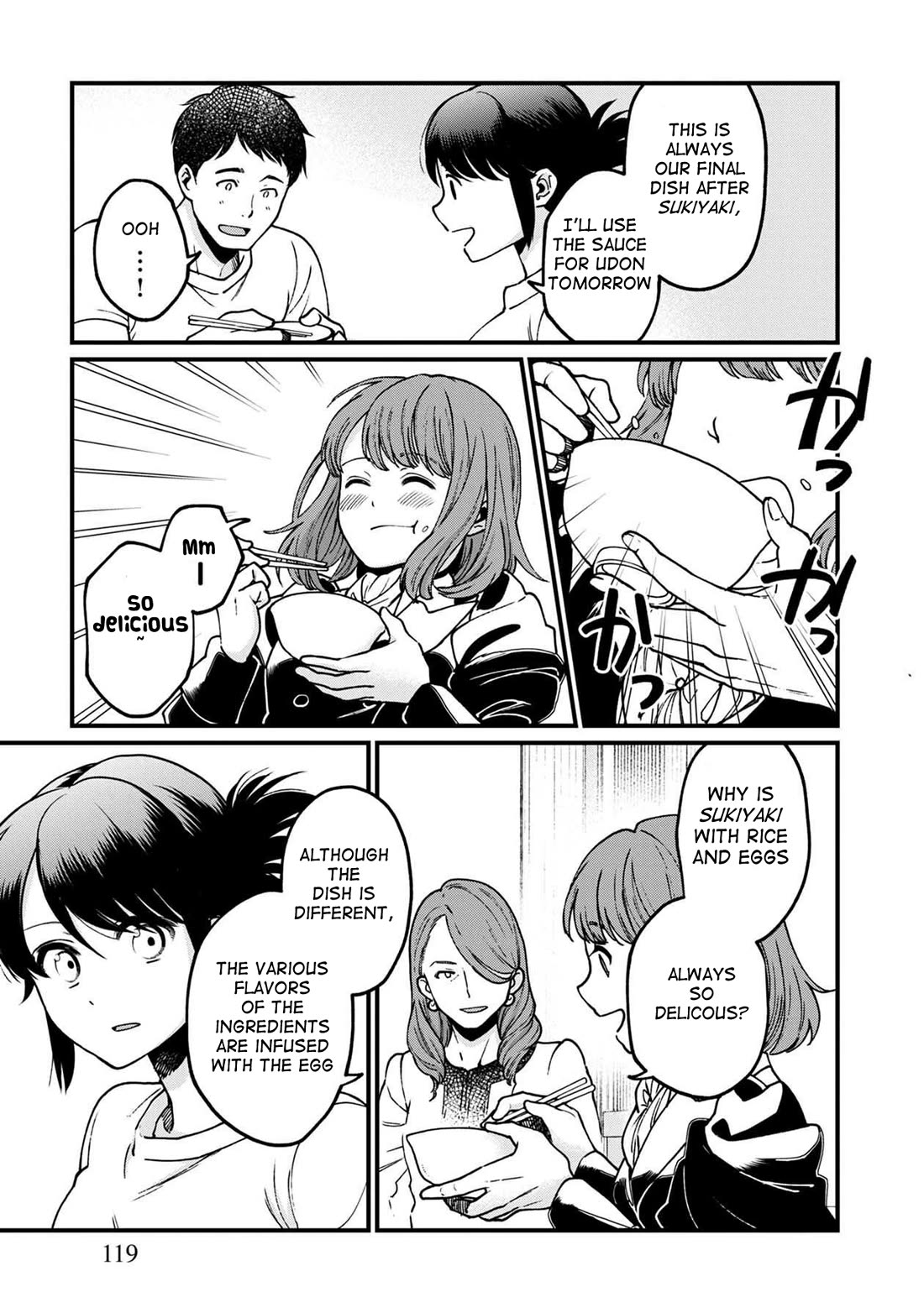 Isekai Izakaya "Gen" Chapter 36 page 16 - Chapter 36: Sukiyaki with Raw Egg & Rice