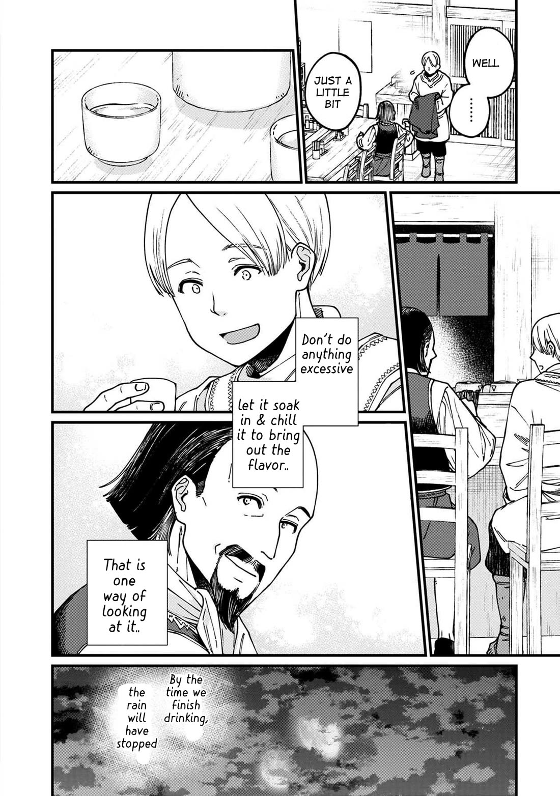 Isekai Izakaya "Gen" Chapter 40 page 13 - Chapter 40: How to Spin Thread