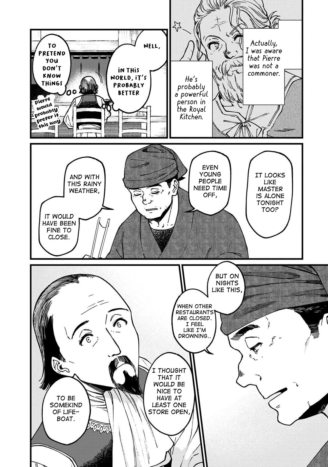 Isekai Izakaya "Gen" Chapter 40 page 3 - Chapter 40: How to Spin Thread