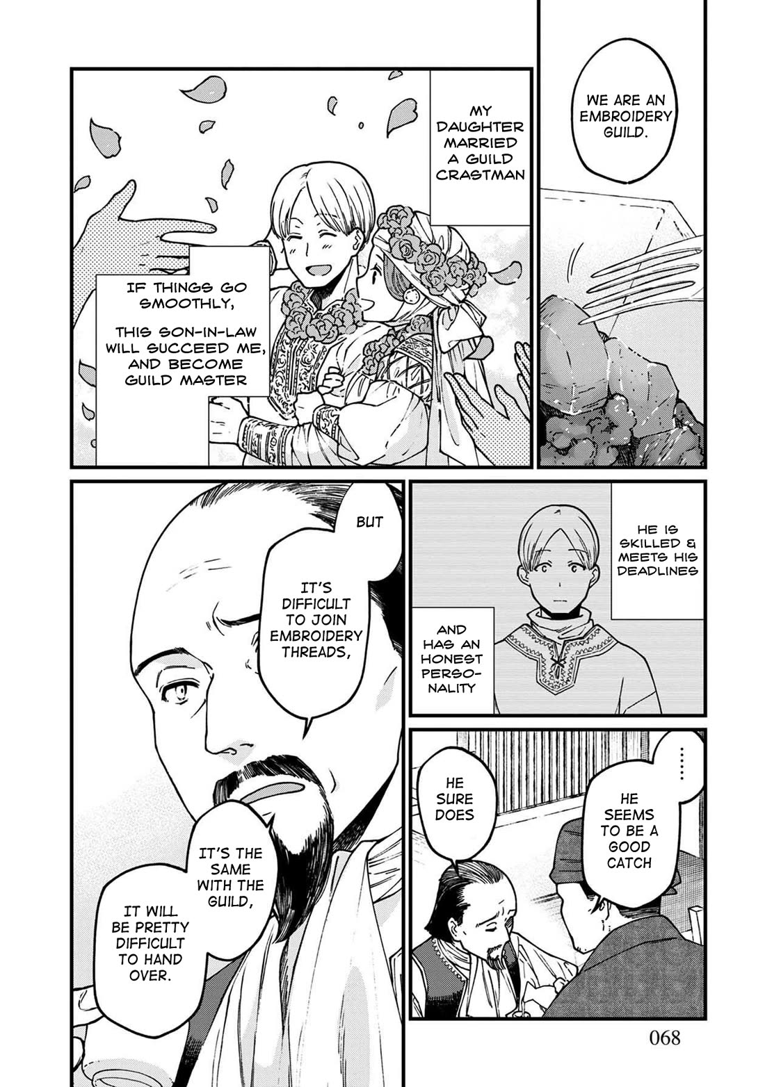 Isekai Izakaya "Gen" Chapter 40 page 5 - Chapter 40: How to Spin Thread