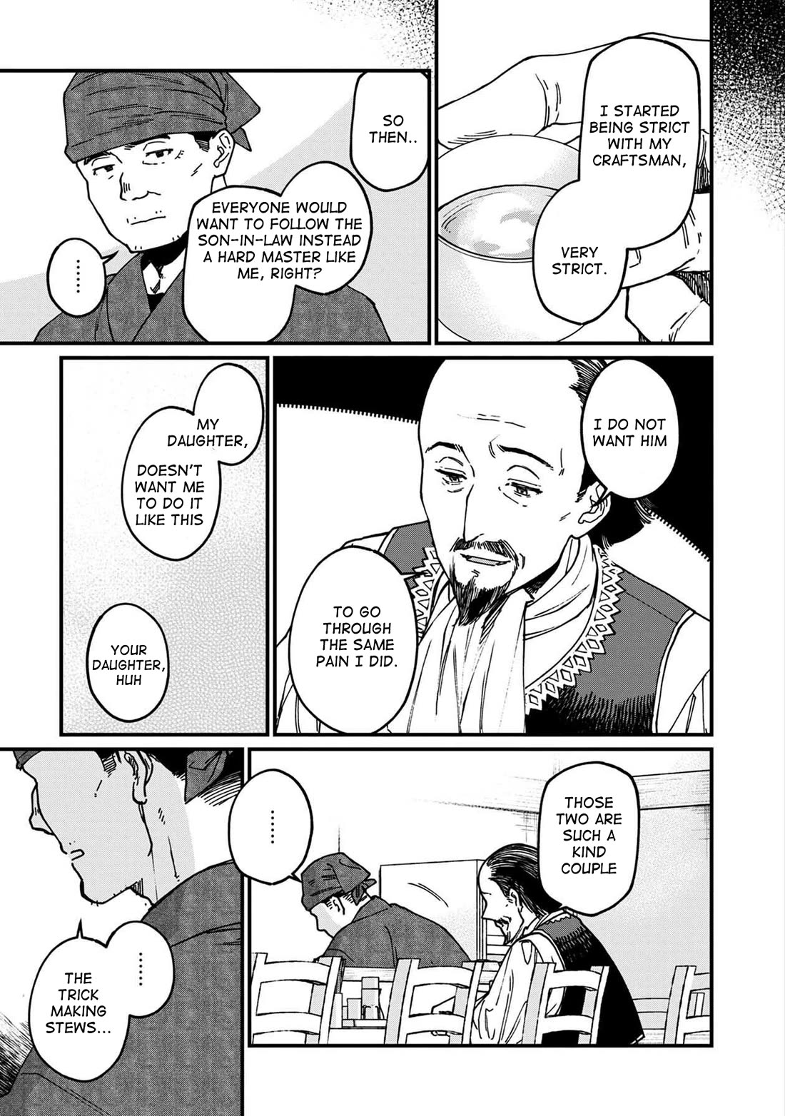 Isekai Izakaya "Gen" Chapter 40 page 8 - Chapter 40: How to Spin Thread