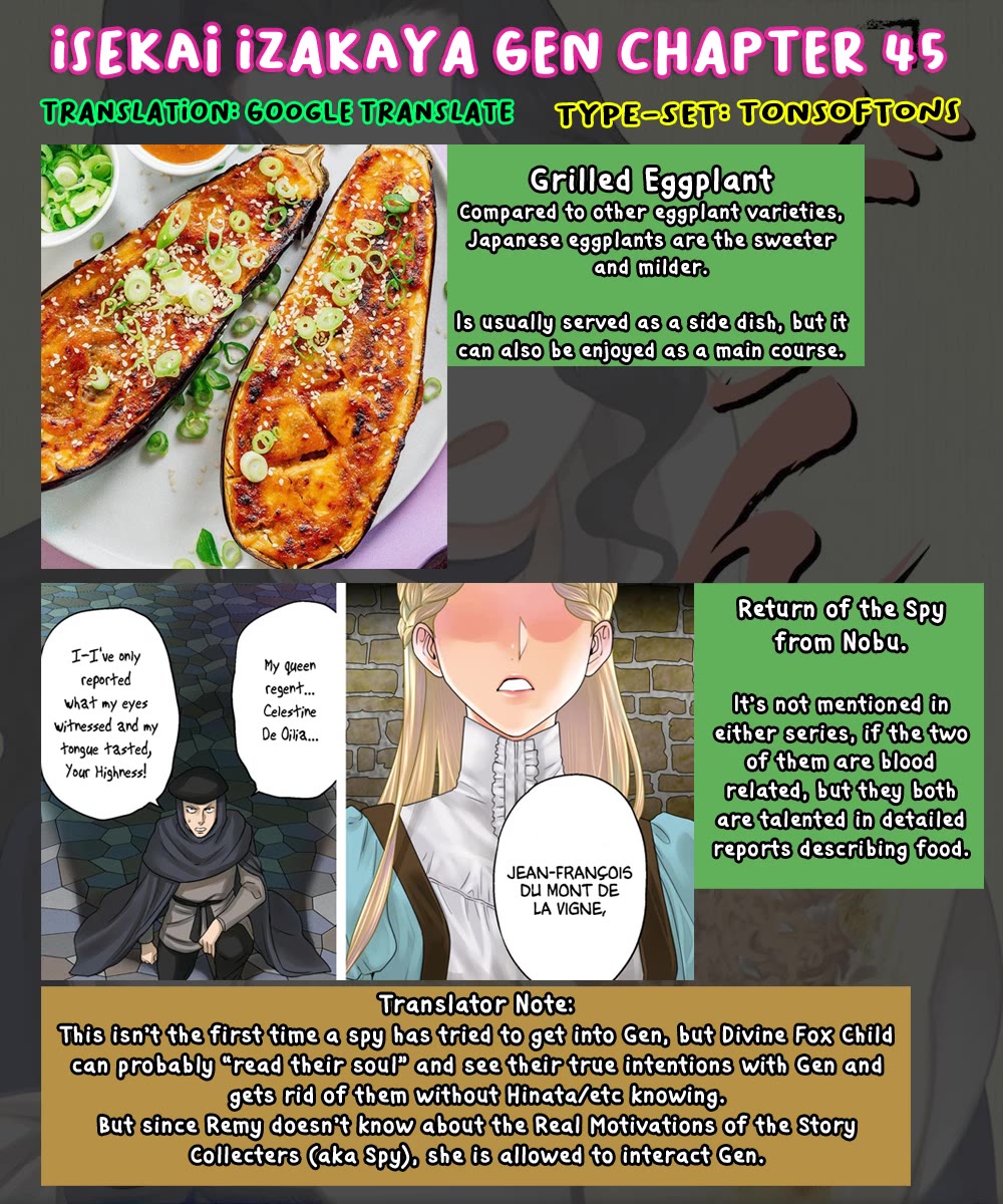 Isekai Izakaya "Gen" Chapter 45 page 22 - Chapter 45: The Mysterious Story Collector and A Mysterious Girl