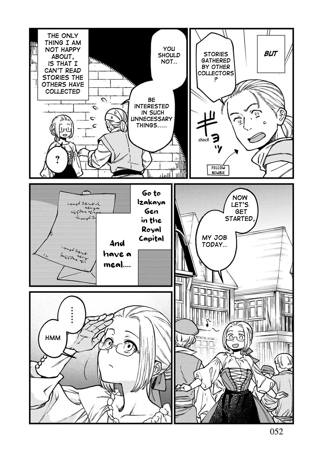 Isekai Izakaya "Gen" Chapter 45 page 8 - Chapter 45: The Mysterious Story Collector and A Mysterious Girl