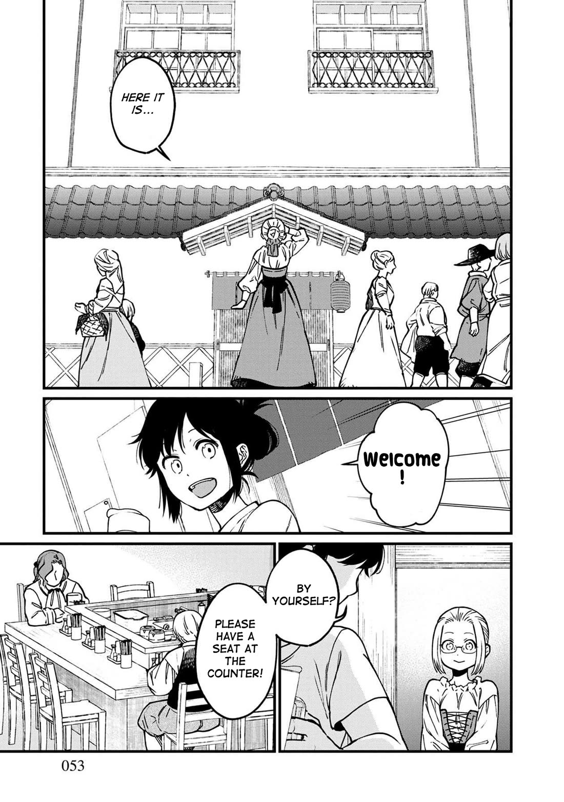 Isekai Izakaya "Gen" Chapter 45 page 9 - Chapter 45: The Mysterious Story Collector and A Mysterious Girl