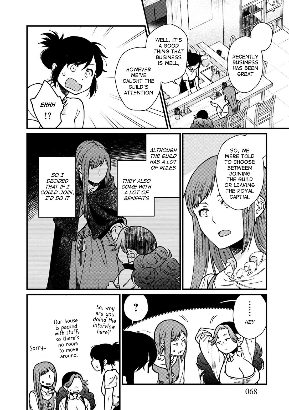 Isekai Izakaya "Gen" Chapter 46 page 3 - Chapter 46: My First Interview