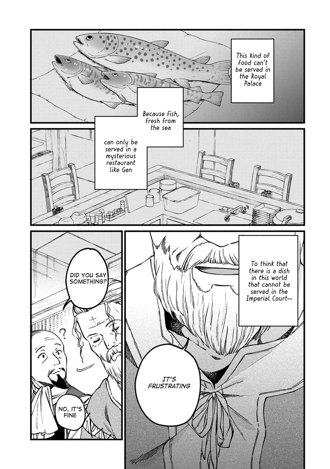 Isekai Izakaya "Gen" Chapter 47 page 5 - Chapter 47: The Taste of Celebration Sake