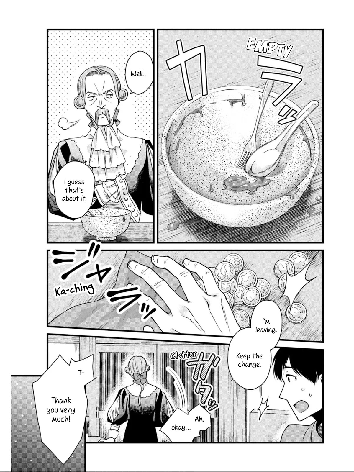 Isekai Izakaya "Gen" Chapter 5 page 13 - Chapter 5: A Gourmet's Dilemma
