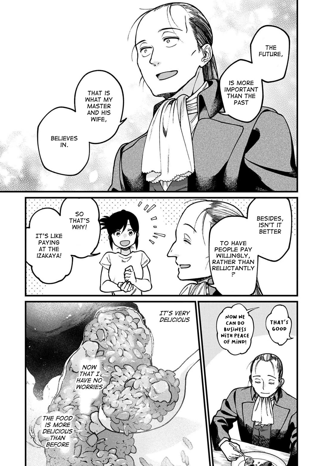 Isekai Izakaya "Gen" Chapter 51 page 14 - Chapter 51: Conditions for Residents