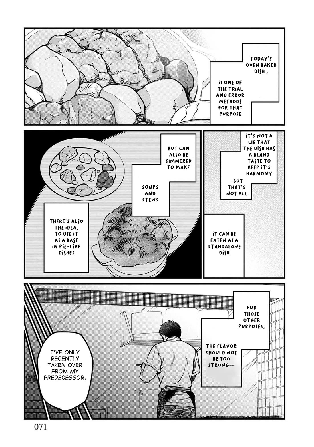 Isekai Izakaya "Gen" Chapter 52 page 12 - Chapter 52: Oven Baked Dish & Road Management Costs