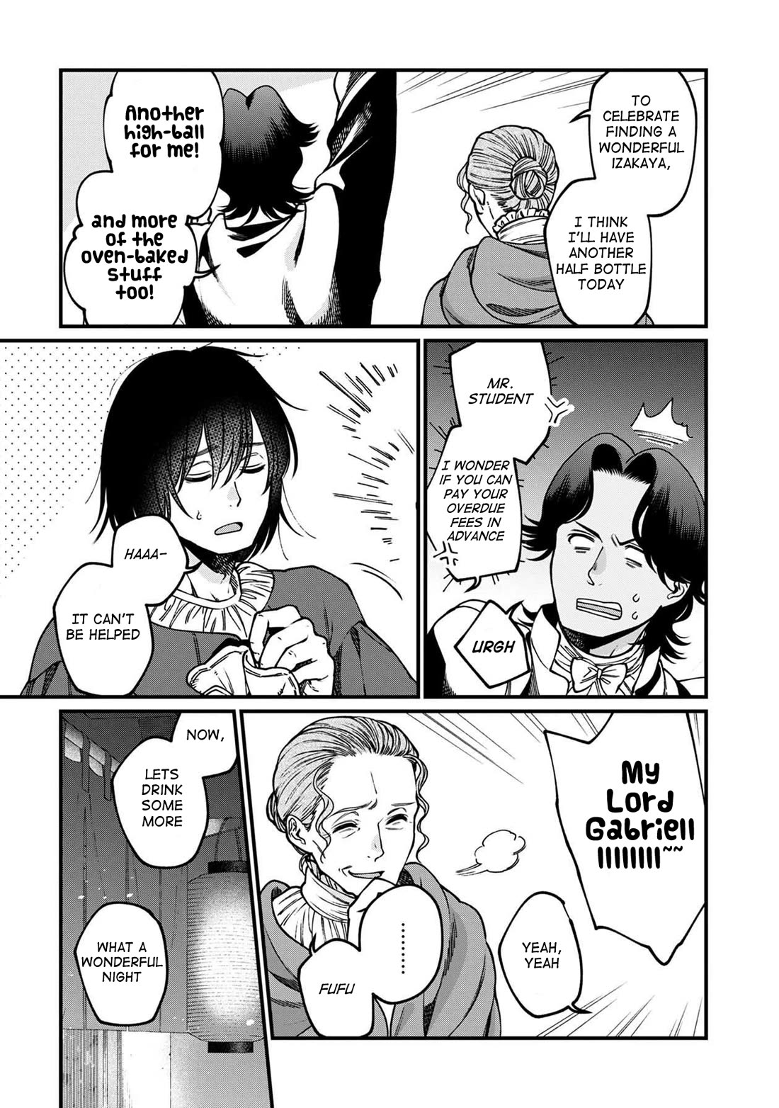 Isekai Izakaya "Gen" Chapter 52 page 14 - Chapter 52: Oven Baked Dish & Road Management Costs