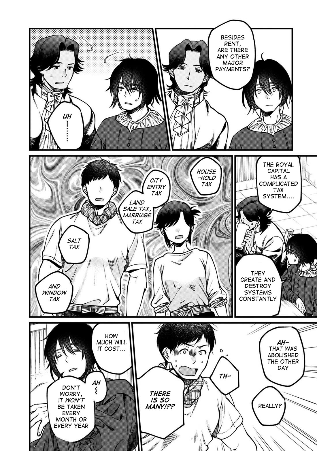 Isekai Izakaya "Gen" Chapter 52 page 3 - Chapter 52: Oven Baked Dish & Road Management Costs