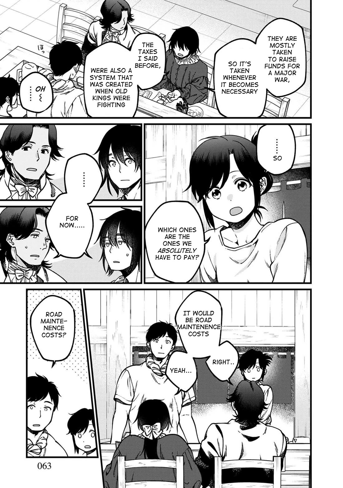 Isekai Izakaya "Gen" Chapter 52 page 4 - Chapter 52: Oven Baked Dish & Road Management Costs