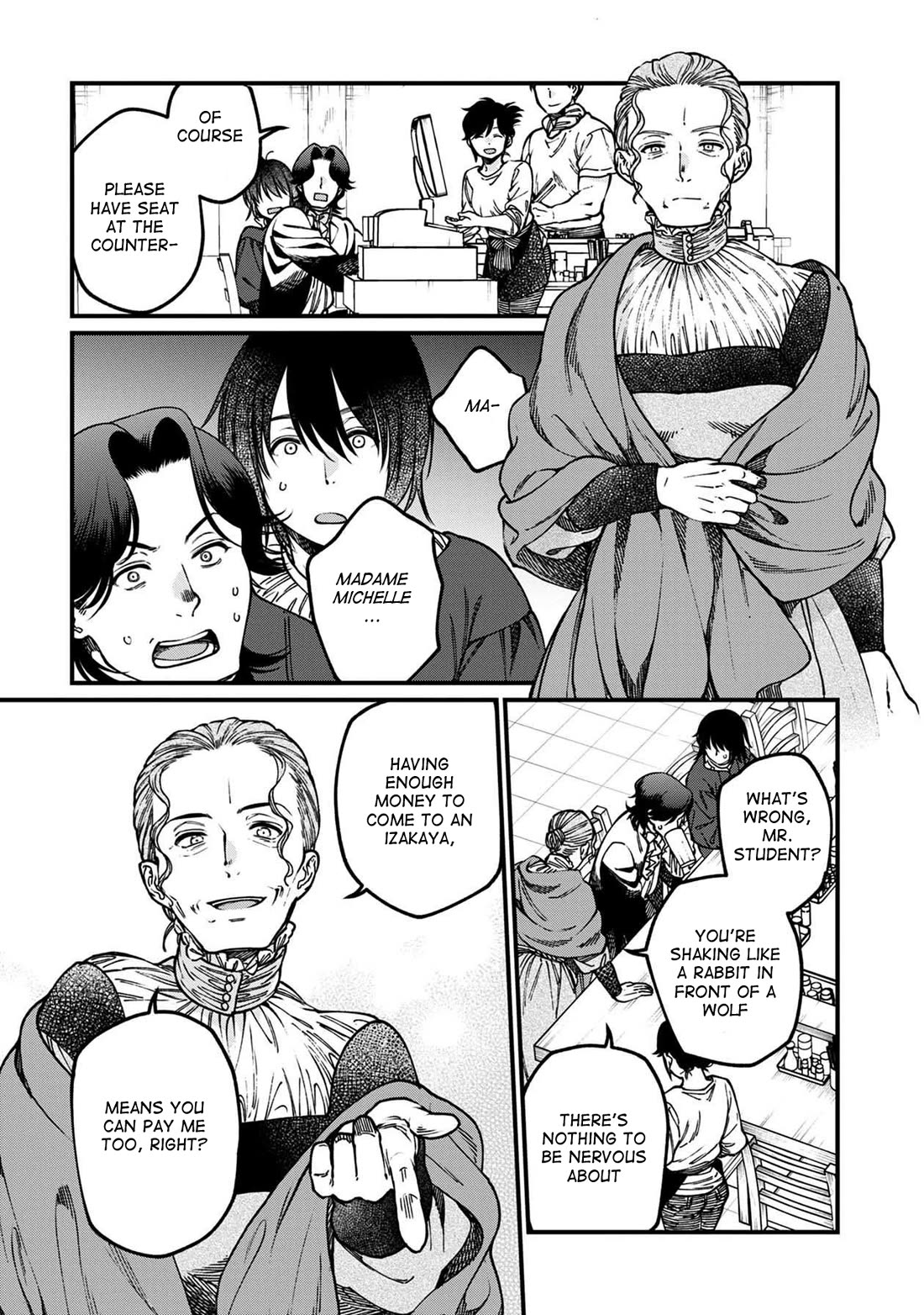 Isekai Izakaya "Gen" Chapter 52 page 6 - Chapter 52: Oven Baked Dish & Road Management Costs