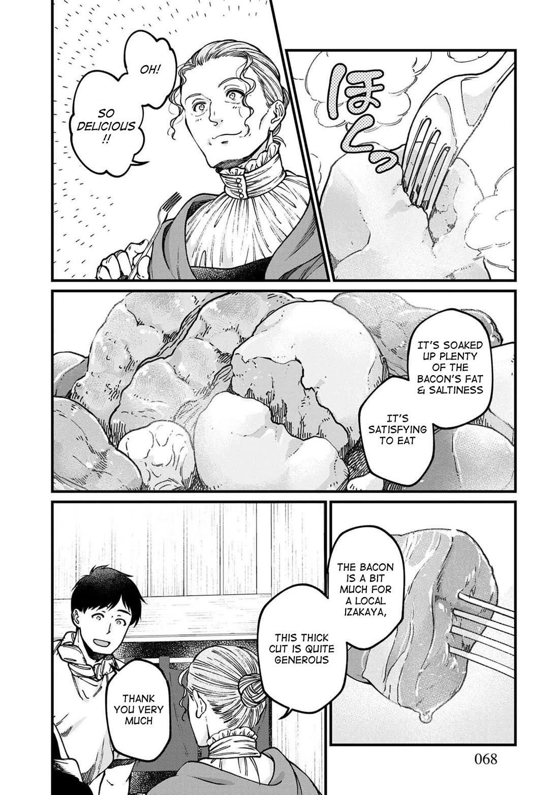 Isekai Izakaya "Gen" Chapter 52 page 9 - Chapter 52: Oven Baked Dish & Road Management Costs