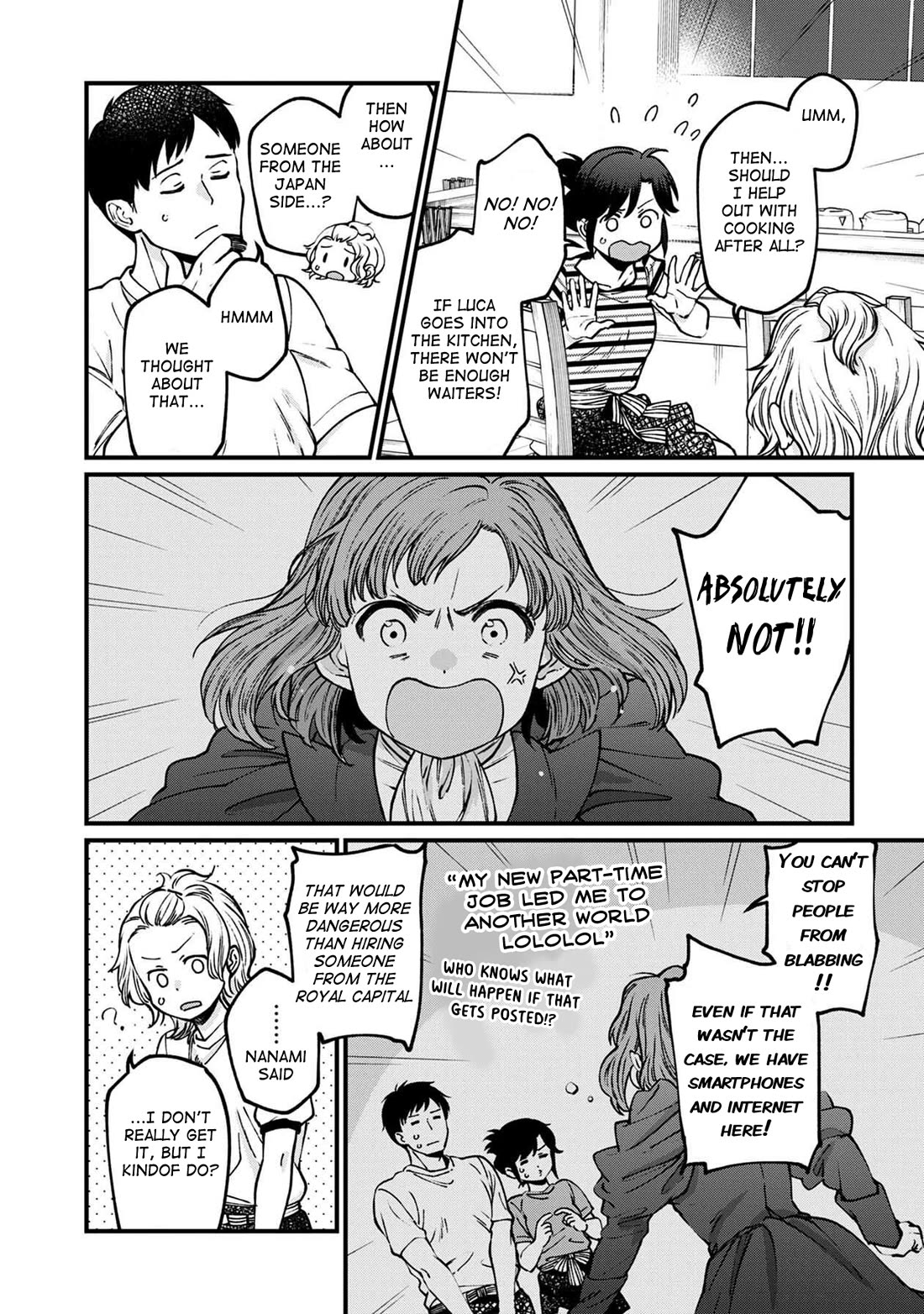 Isekai Izakaya "Gen" Chapter 54 page 7 - Chapter 54: New Friend