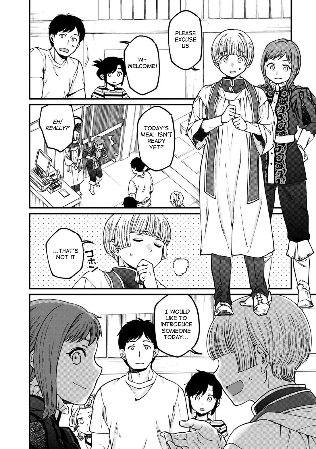 Isekai Izakaya "Gen" Chapter 54 page 9 - Chapter 54: New Friend