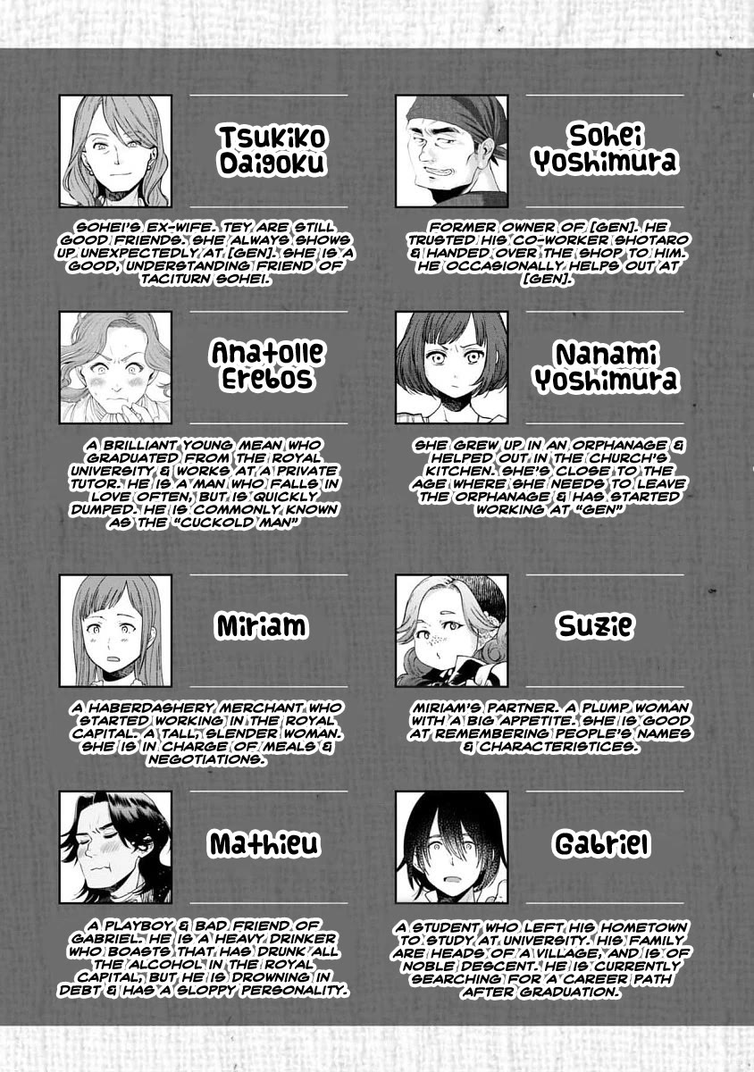 Isekai Izakaya "Gen" Chapter 55 page 4 - Chapter 55: Things That Help wtih Summer Fatigue
