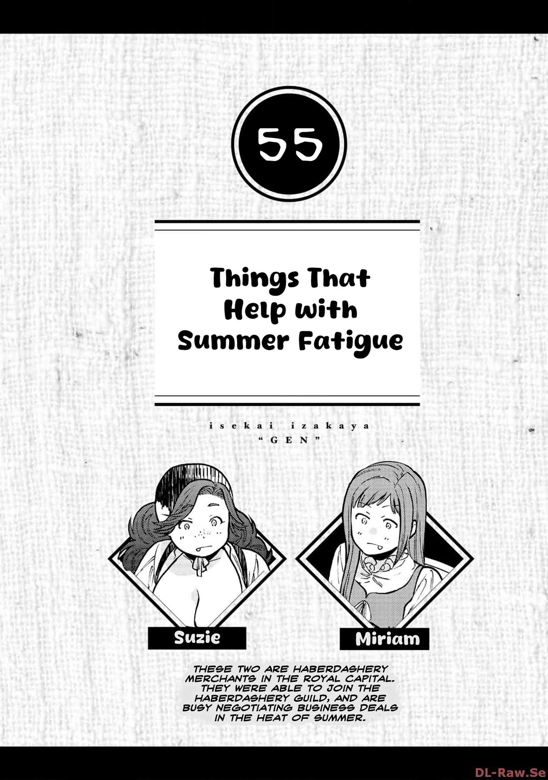 Isekai Izakaya "Gen" Chapter 55 page 6 - Chapter 55: Things That Help wtih Summer Fatigue