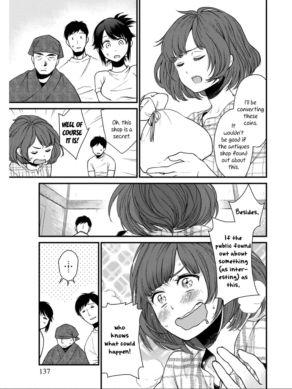 Isekai Izakaya "Gen" Chapter 6 page 13 - Chapter 6: The Yoshimura Family's Future