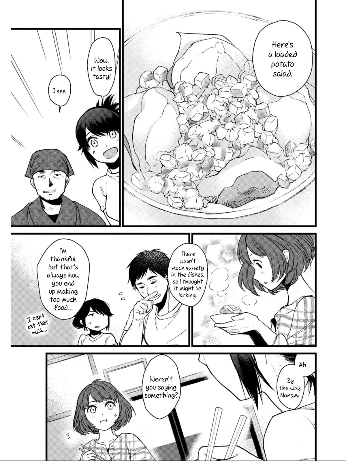 Isekai Izakaya "Gen" Chapter 6 page 19 - Chapter 6: The Yoshimura Family's Future