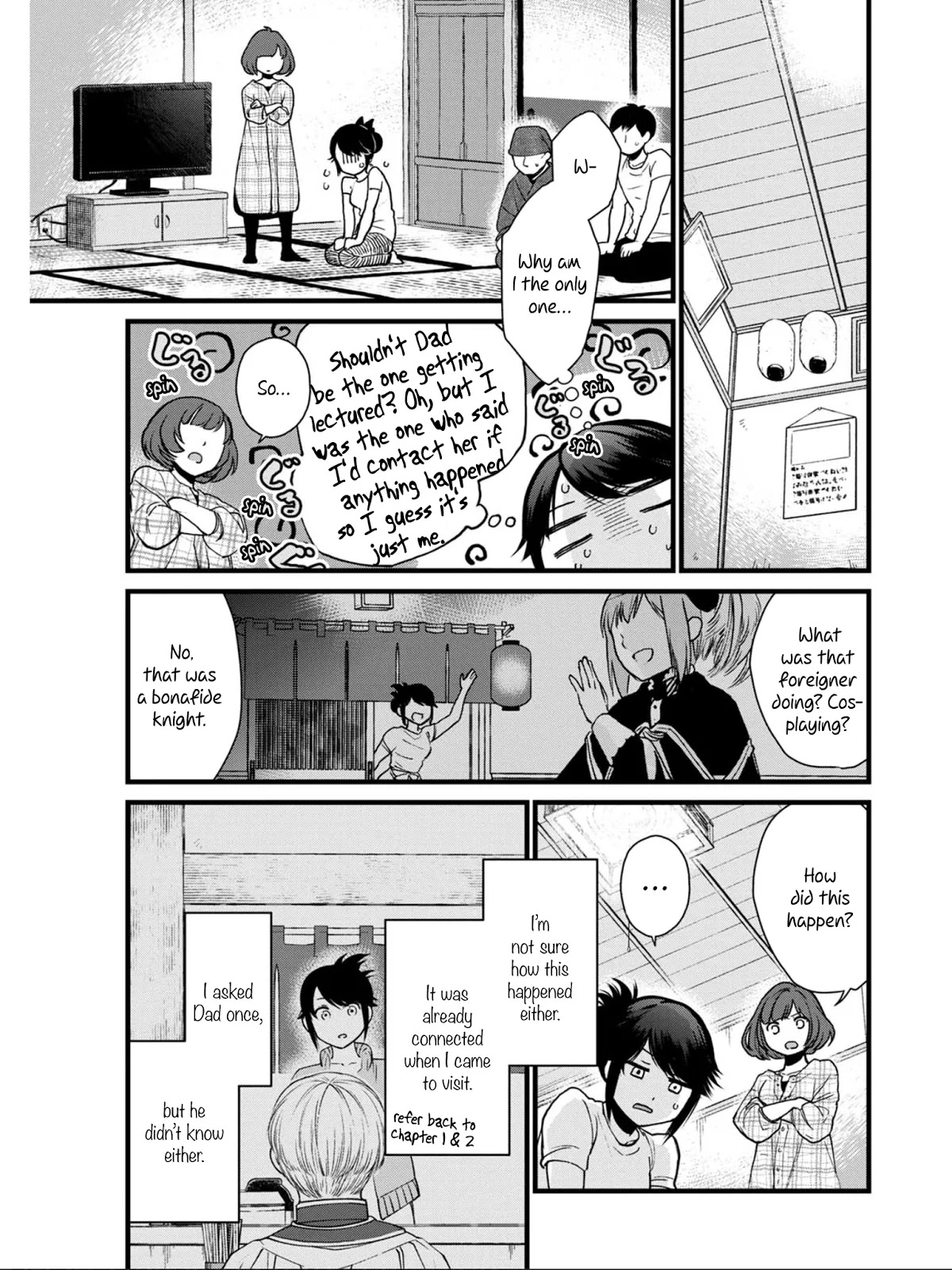 Isekai Izakaya "Gen" Chapter 6 page 9 - Chapter 6: The Yoshimura Family's Future