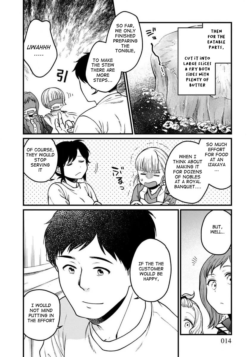 Isekai Izakaya "Gen" Chapter 61 page 12 - Chapter 61: Tongue Stew