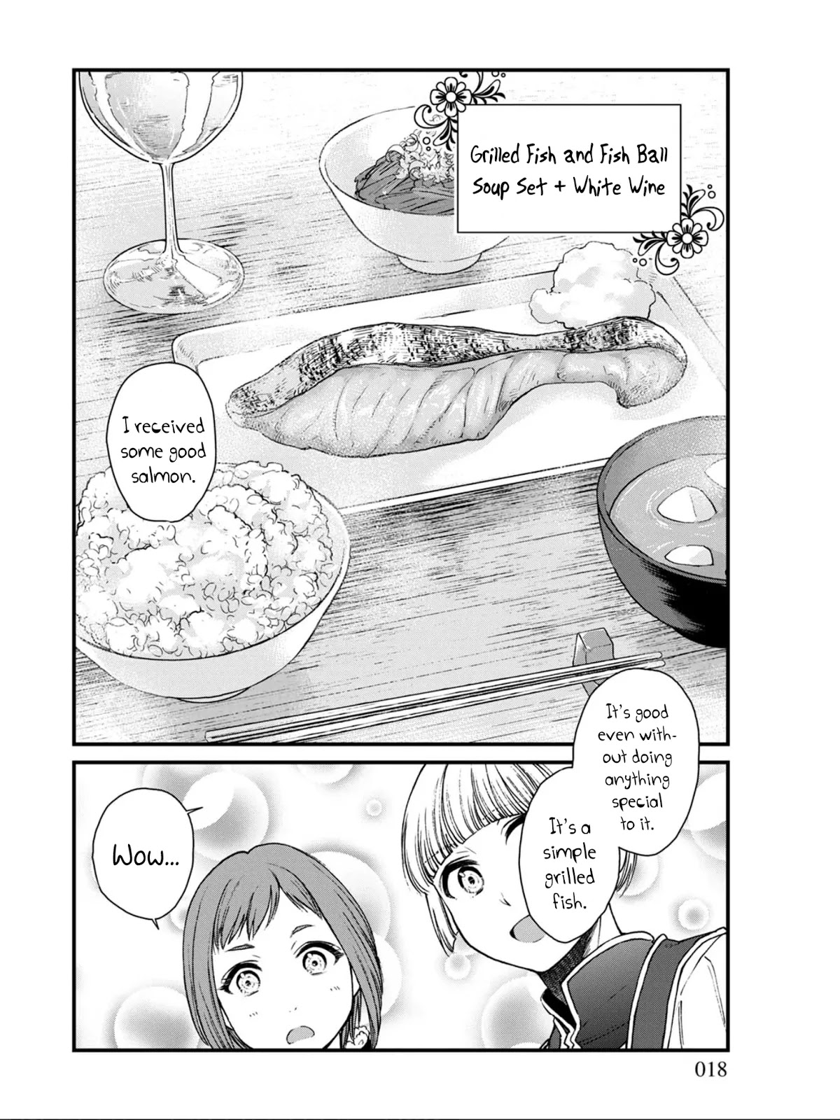 Isekai Izakaya "Gen" Chapter 7 page 17 - Chapter 7: Grilled Fish and Fish Ball Soup