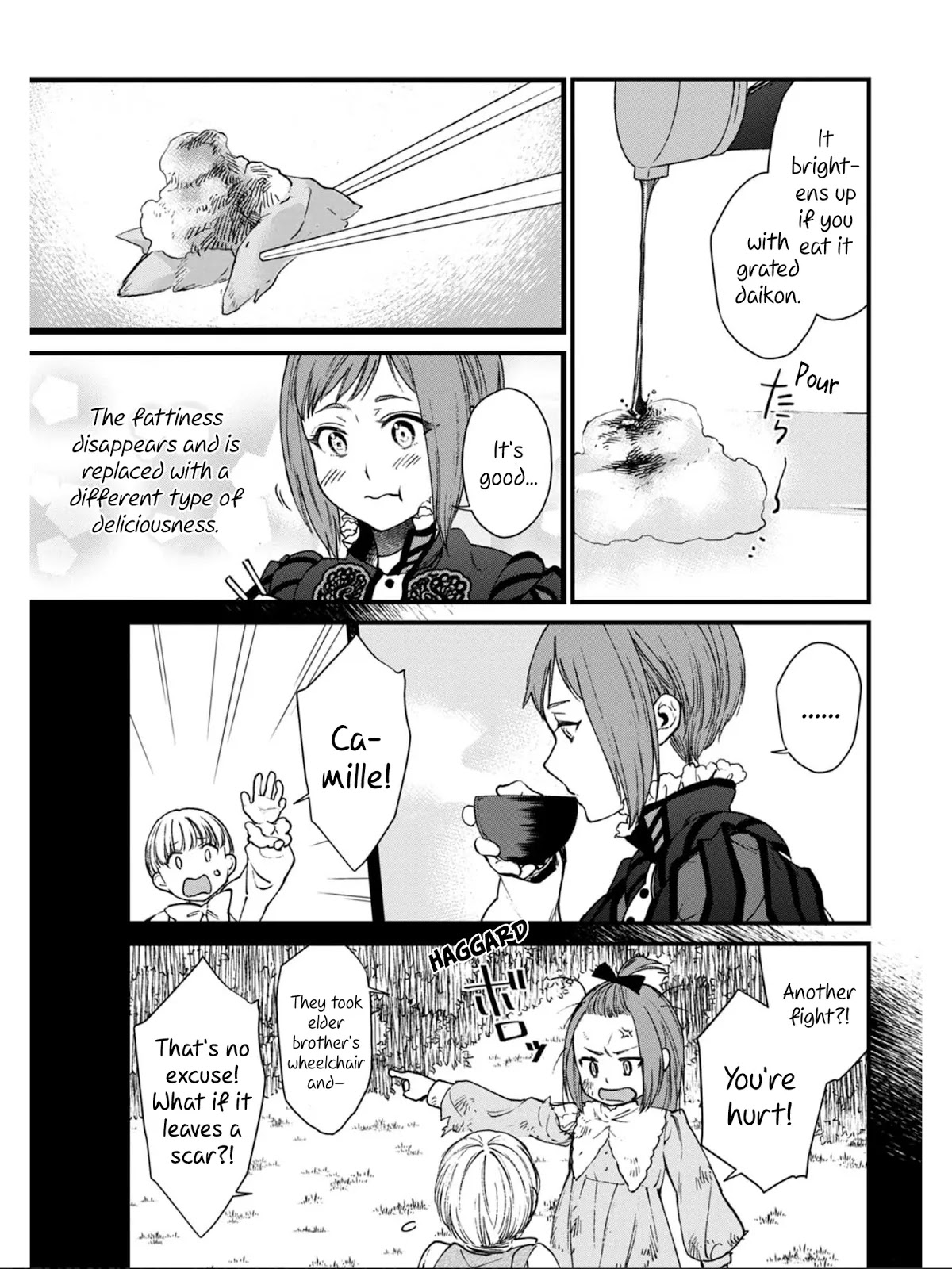 Isekai Izakaya "Gen" Chapter 7 page 22 - Chapter 7: Grilled Fish and Fish Ball Soup