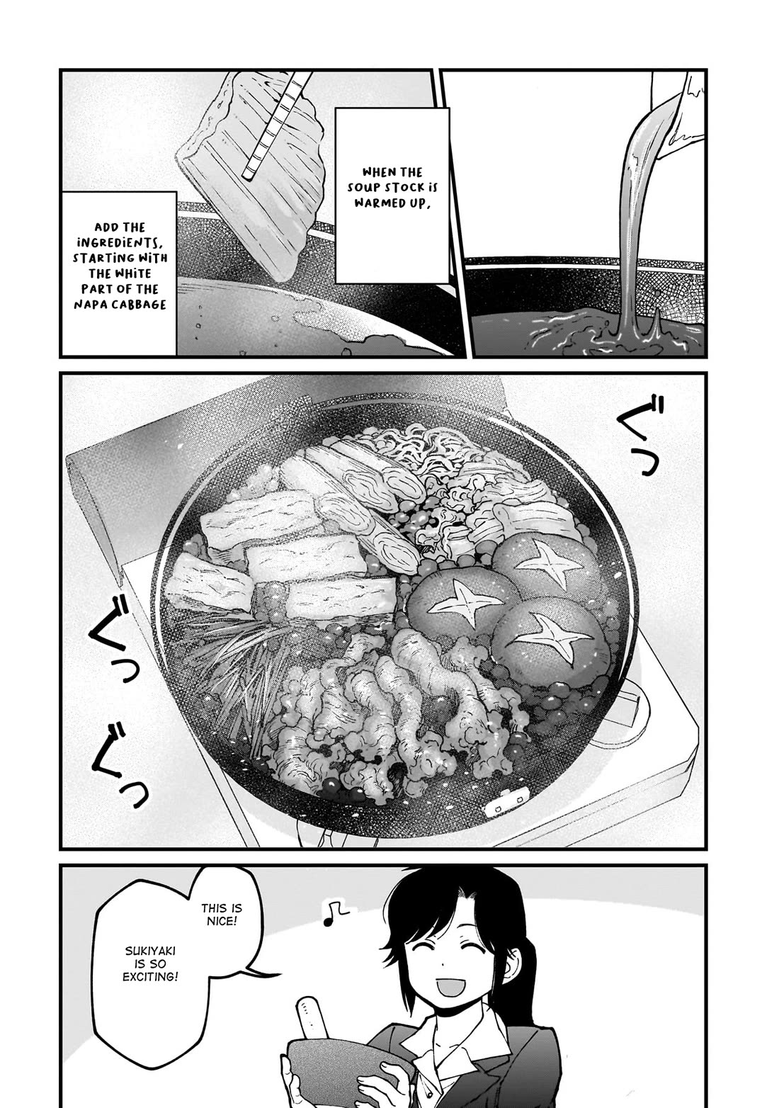 Isekai Izakaya "Gen" Chapter 72 page 12 - Chapter 72: Sukiyaki & Sun Showers