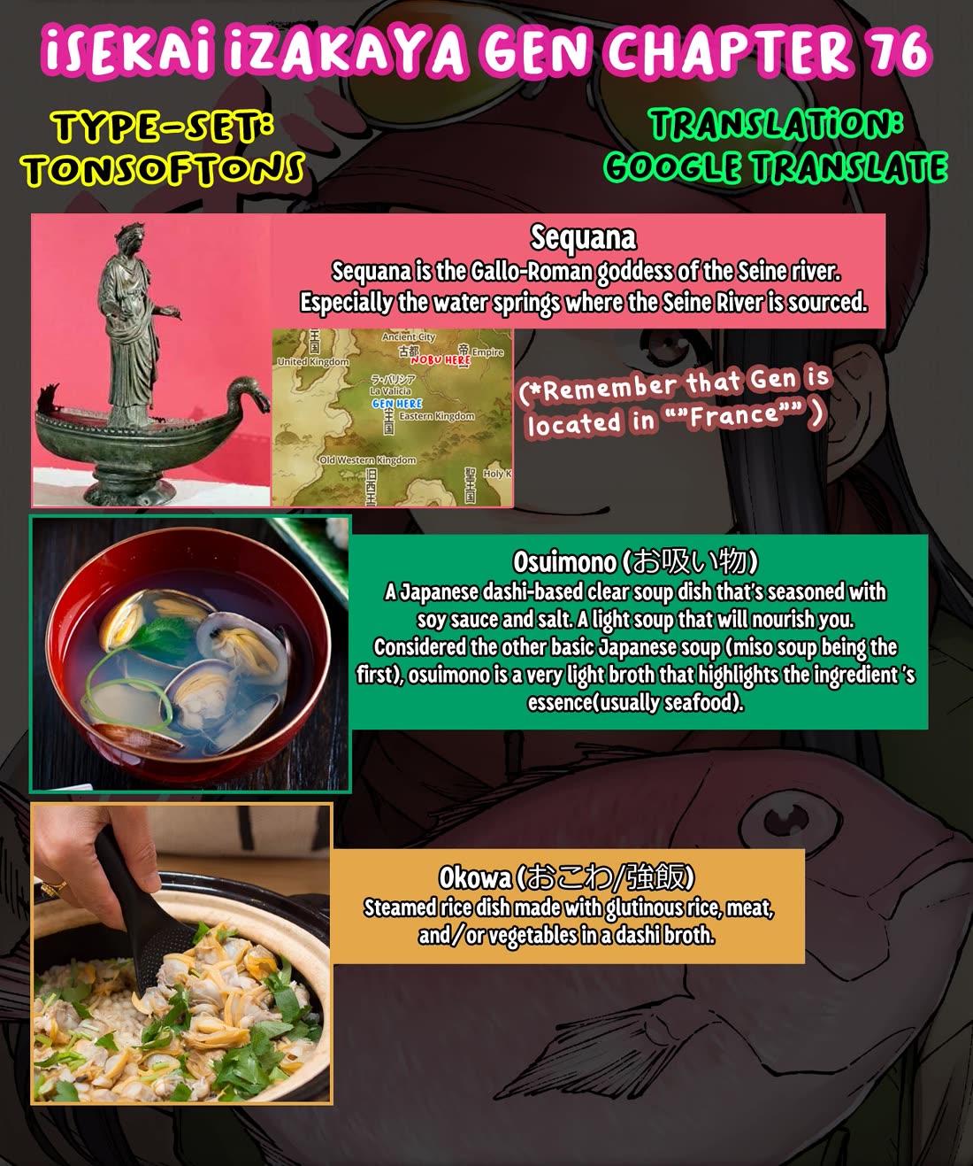 Isekai Izakaya "Gen" Chapter 76 page 15 - Chapter 76: Shellfish and Trust