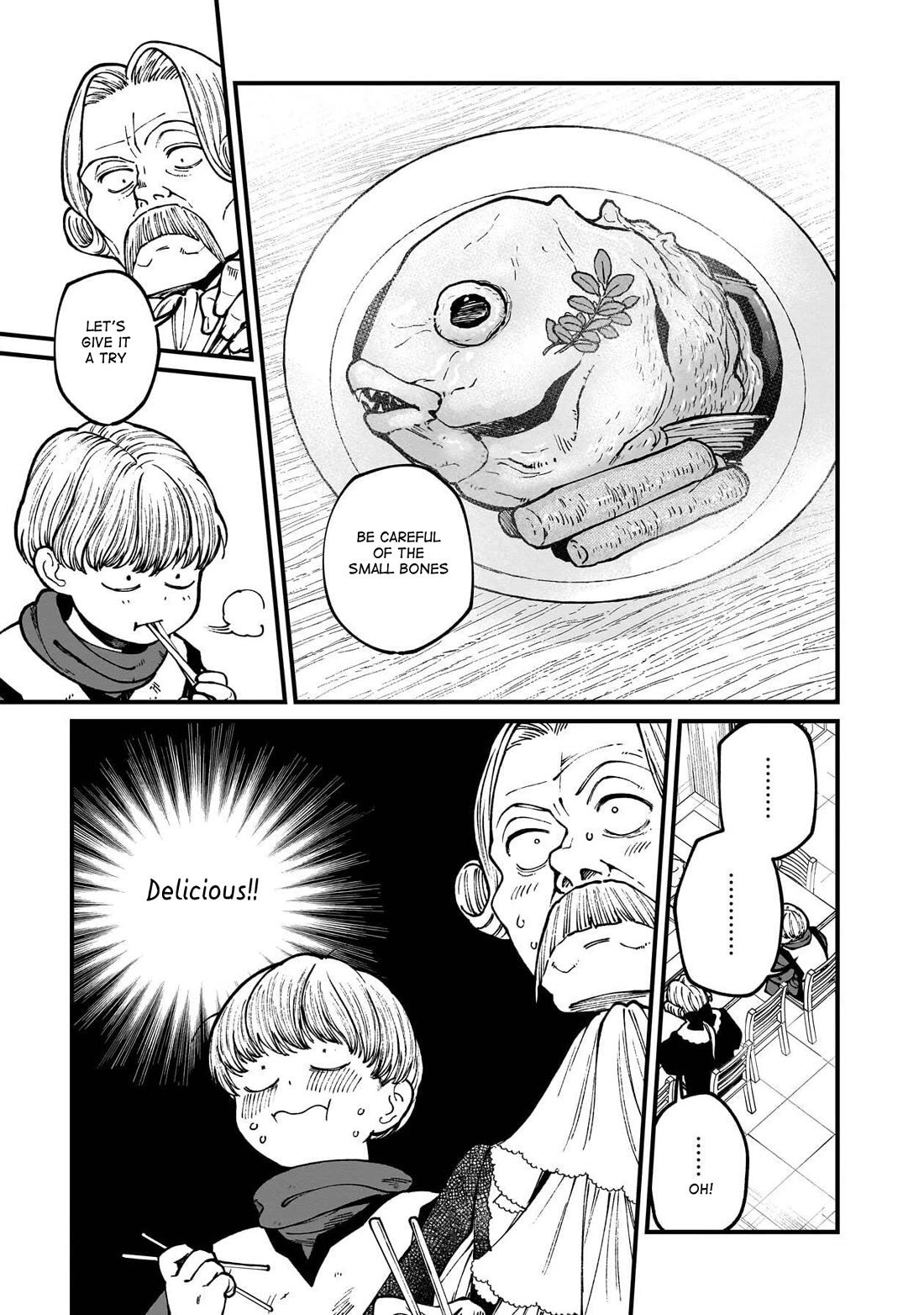 Isekai Izakaya "Gen" Chapter 77 page 10 - Chapter 77: Sea Bream & Burdock