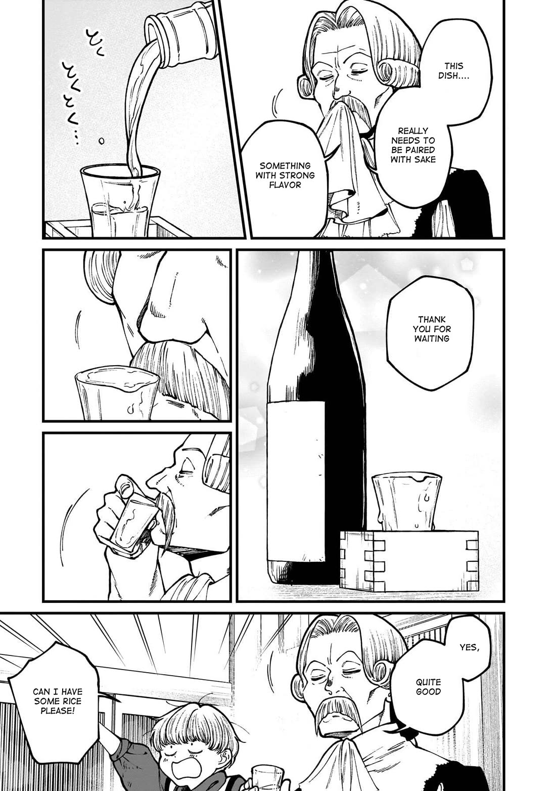 Isekai Izakaya "Gen" Chapter 77 page 12 - Chapter 77: Sea Bream & Burdock