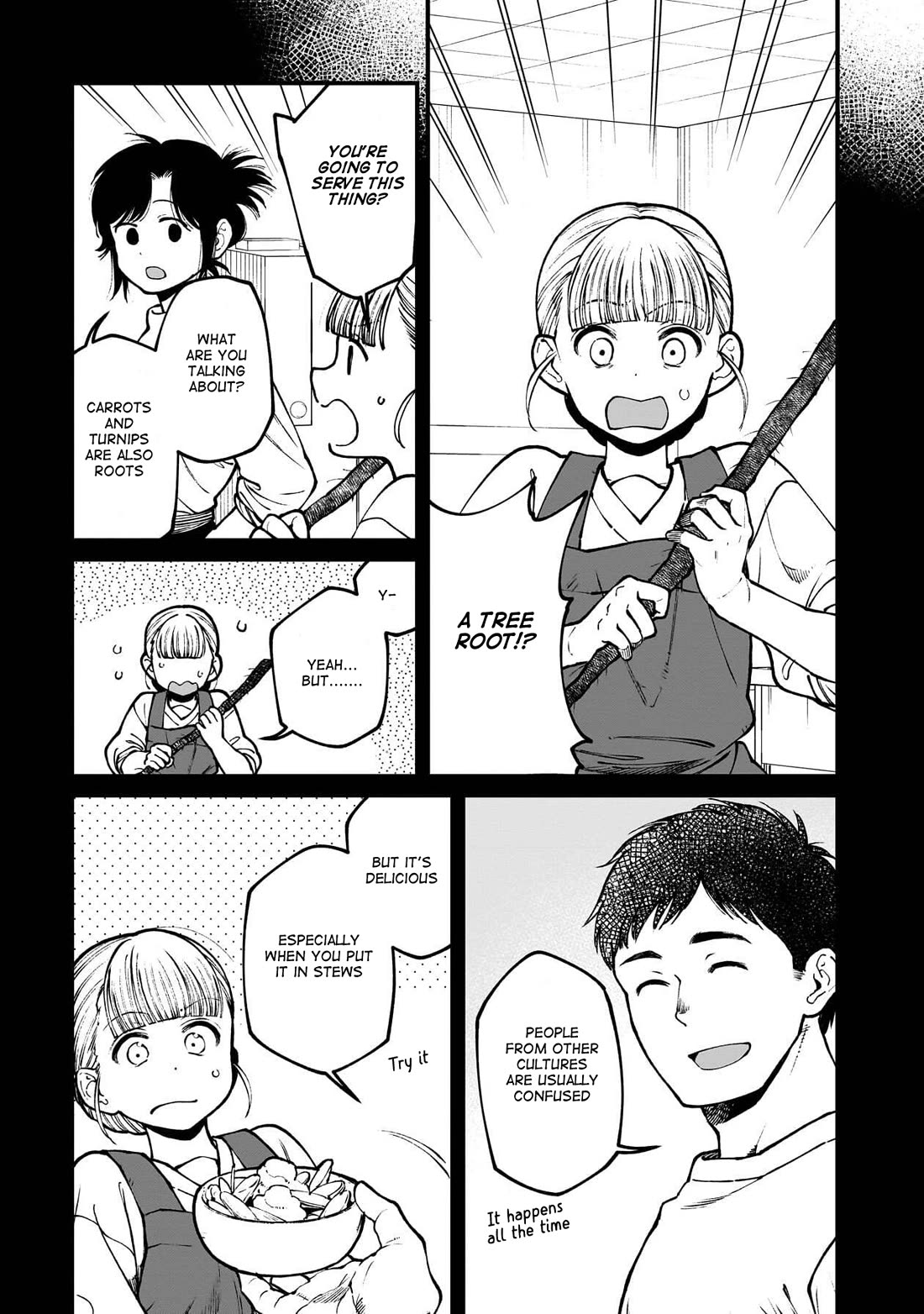 Isekai Izakaya "Gen" Chapter 77 page 4 - Chapter 77: Sea Bream & Burdock