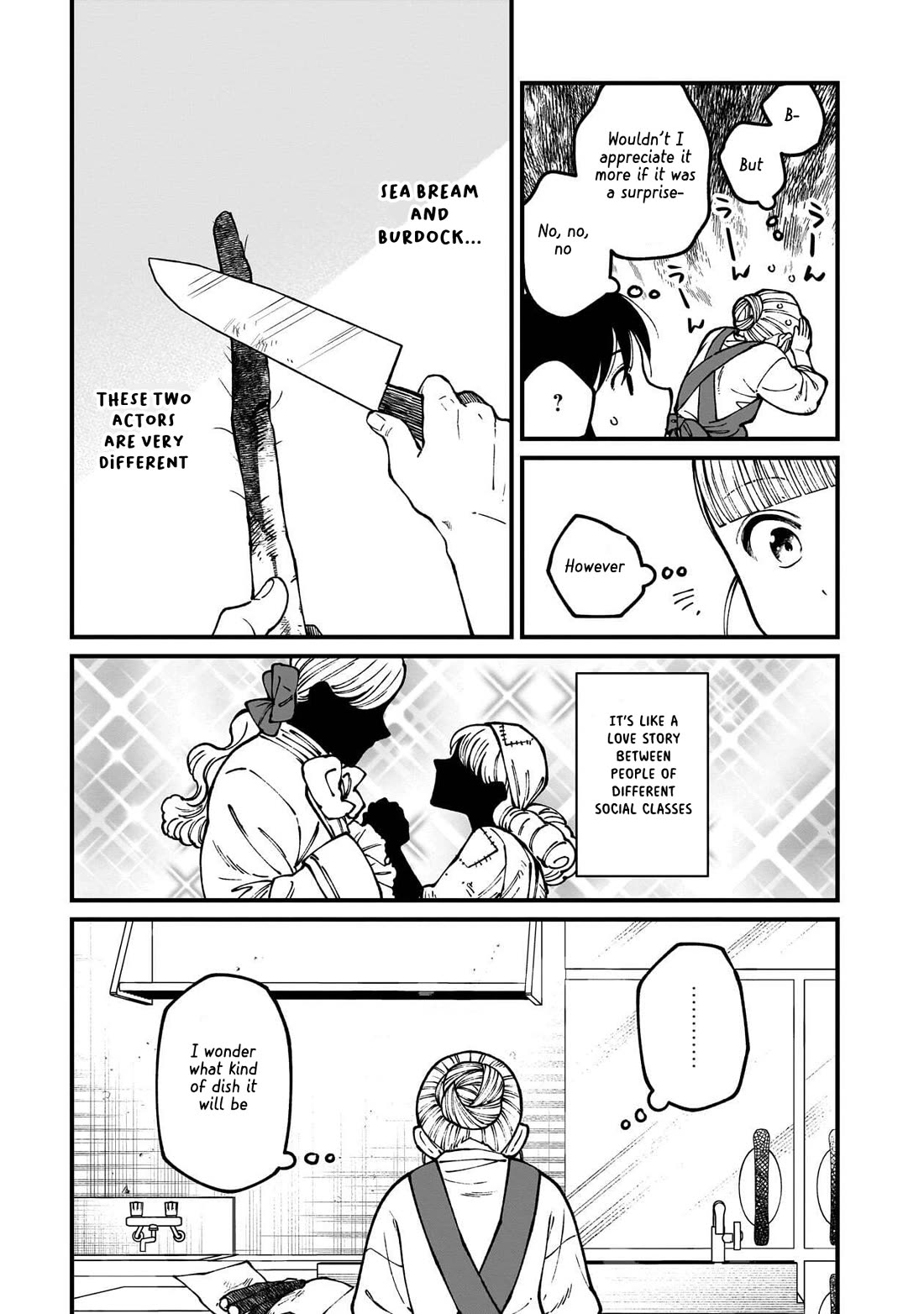 Isekai Izakaya "Gen" Chapter 77 page 8 - Chapter 77: Sea Bream & Burdock