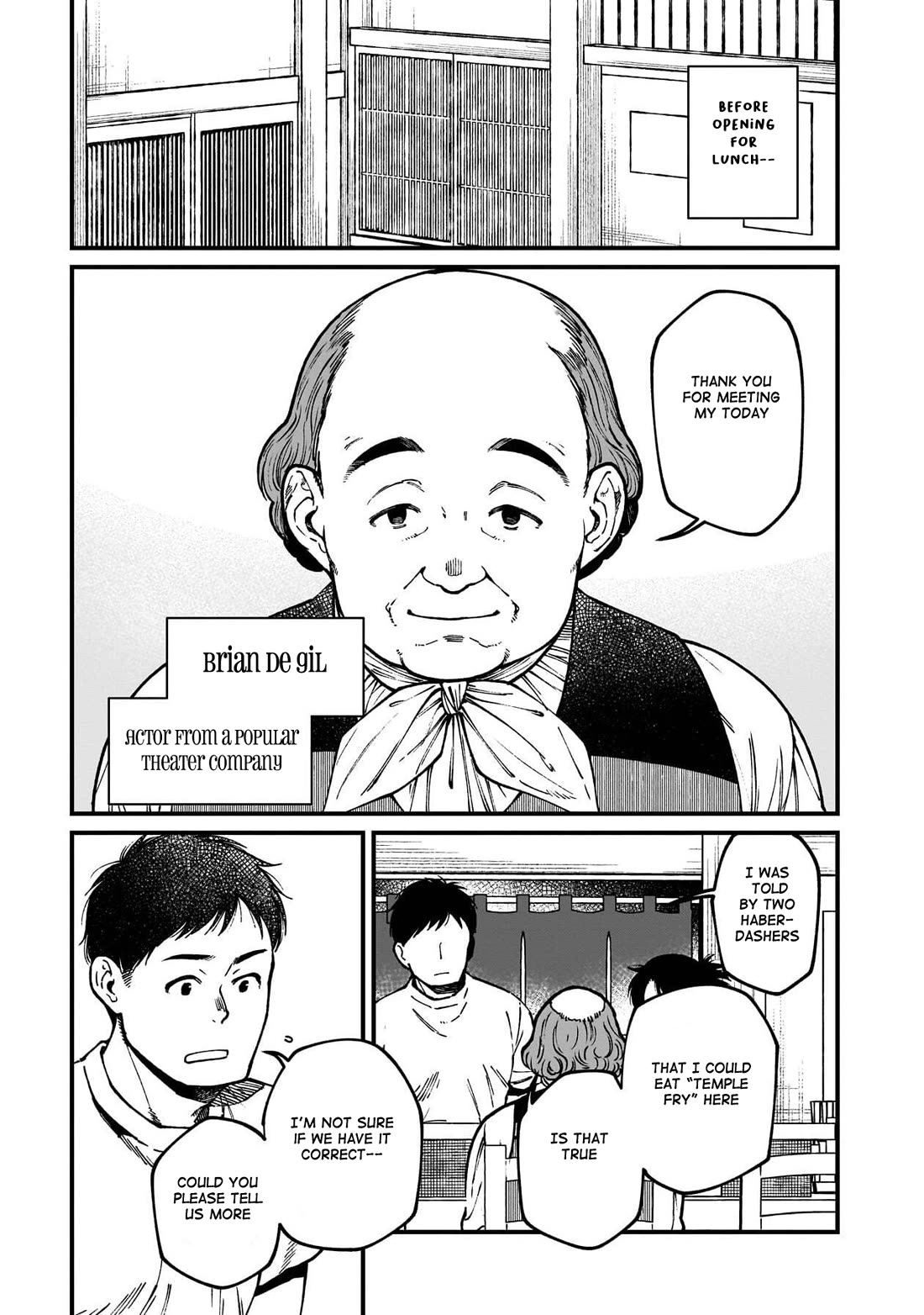Isekai Izakaya "Gen" Chapter 78 page 12 - Chapter 78: The Mystery of "Temple Fry"