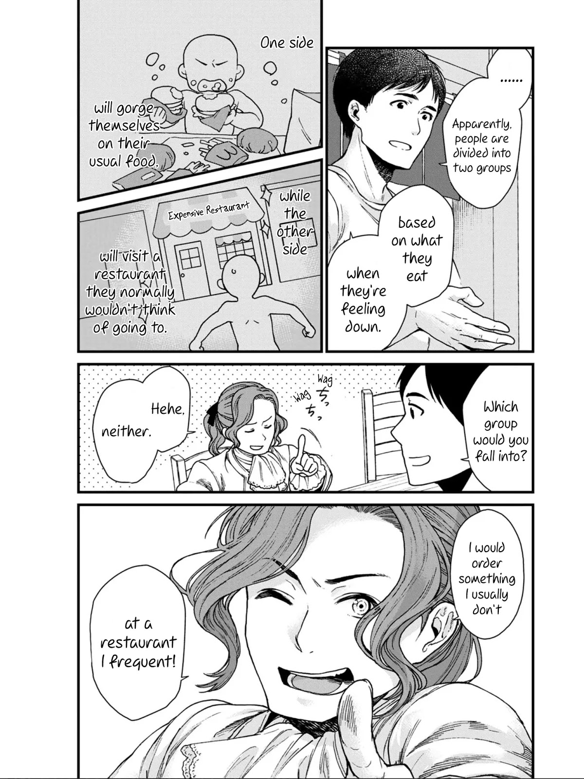 Isekai Izakaya "Gen" Chapter 8 page 7 - Chapter 8: Meat-Wrapped White Asparagus