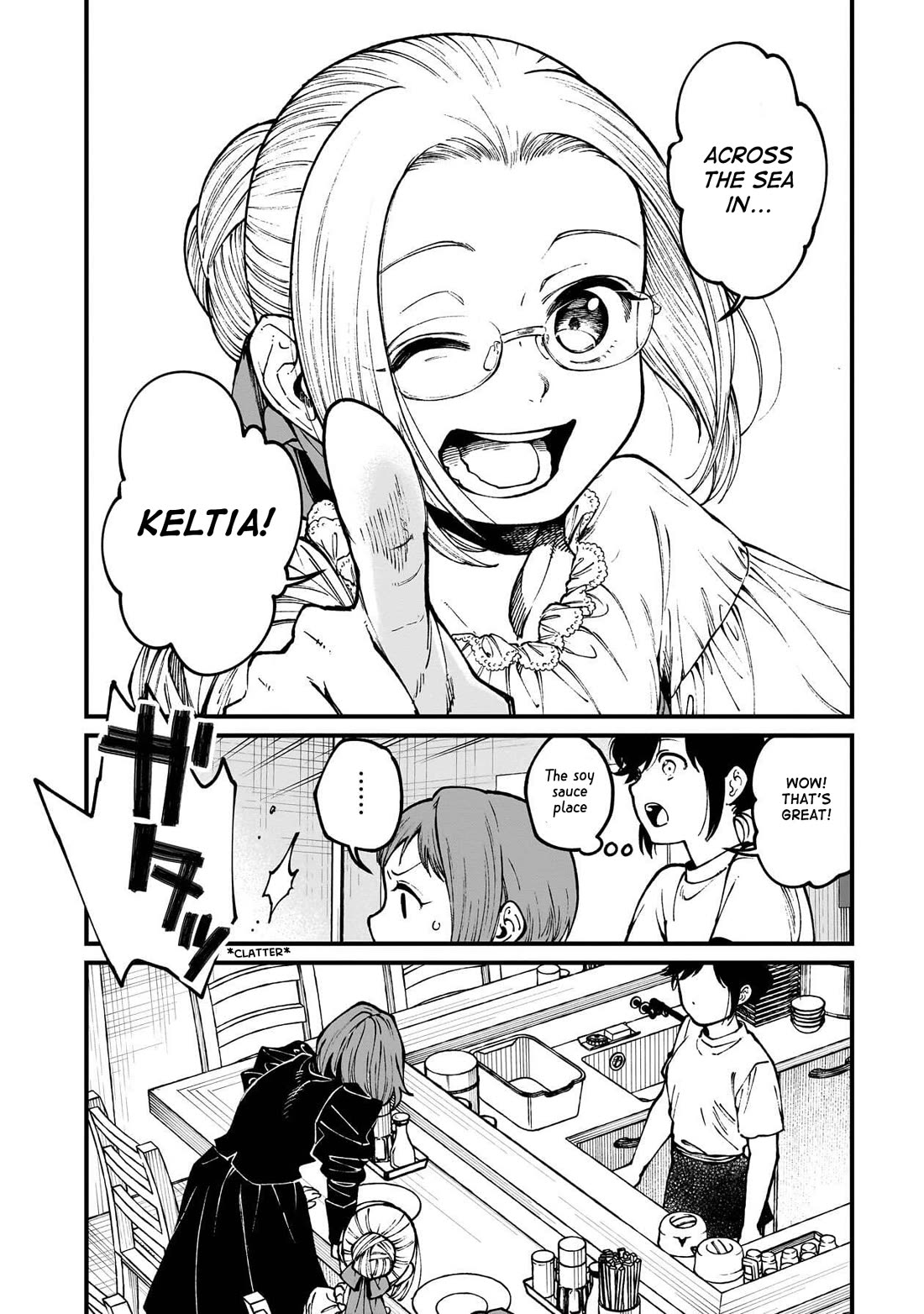 Isekai Izakaya "Gen" Chapter 80 page 13 - Chapter 80: Souffle, Smuggling and Keltia